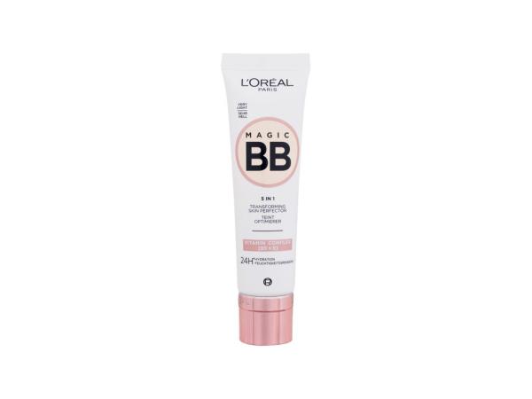 L'Oréal Paris Magic BB 5in1 Transforming Skin Perfector Very Light (W) 30ml, BB krém