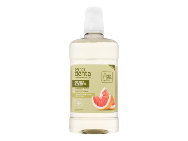 Ecodenta Super+Natural Oral Care Refresh & Protect (U) 500ml, Ústna voda