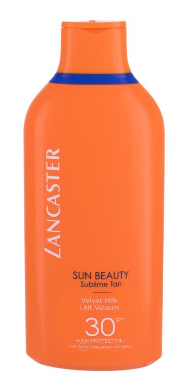 Lancaster Sun Beauty Velvet Milk (U) 400ml, Opaľovací prípravok na telo SPF30