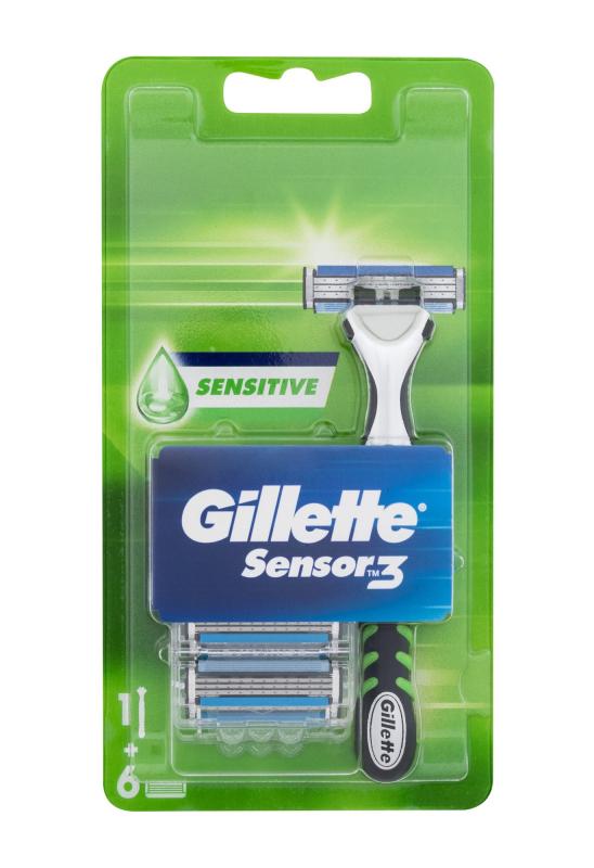 Gillette Sensor3 Sensitive (M) 1ks, Holiaci strojček